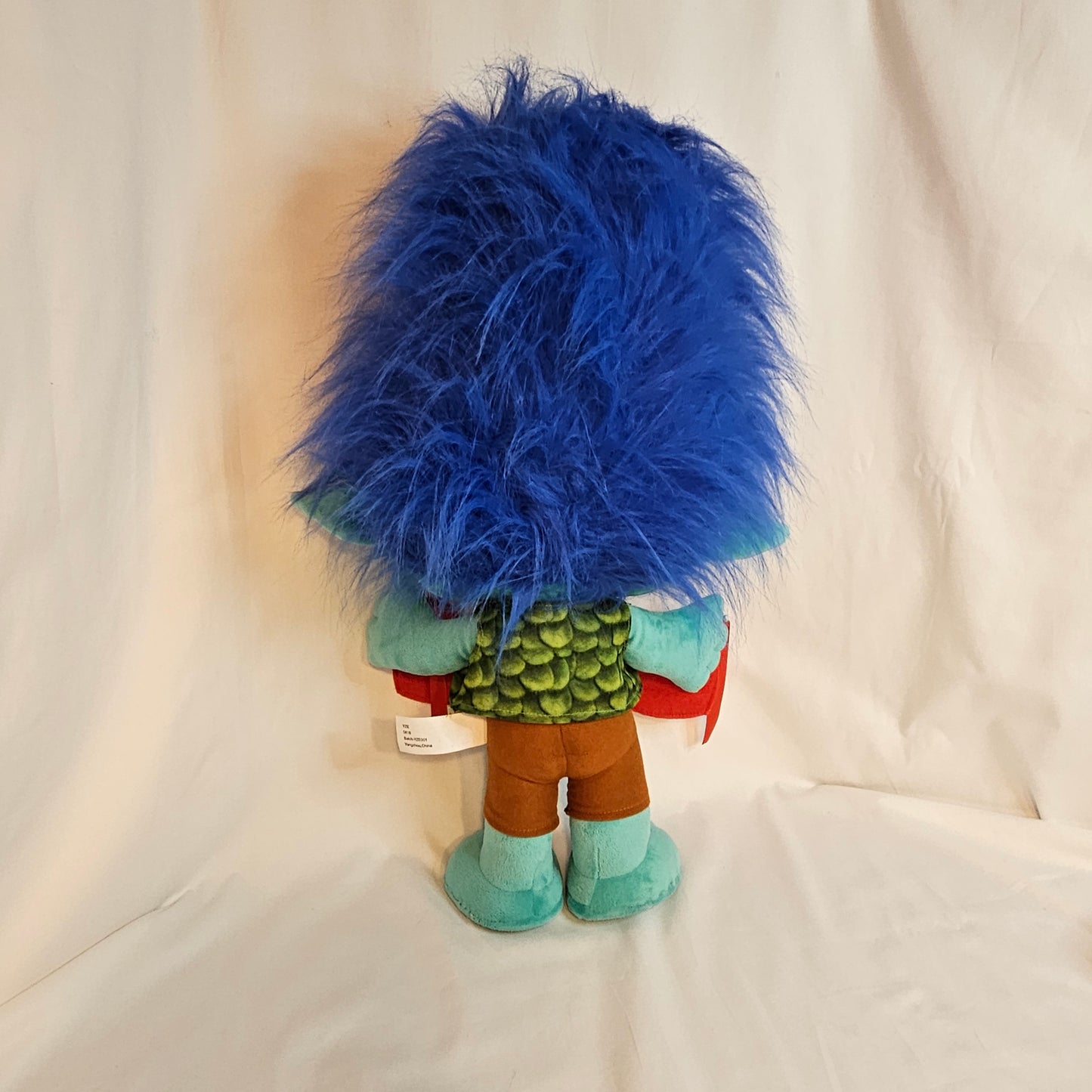 Jumbo plush Branch from the Trolls Movie with Valentines hearts, 25 inches tall, 2017