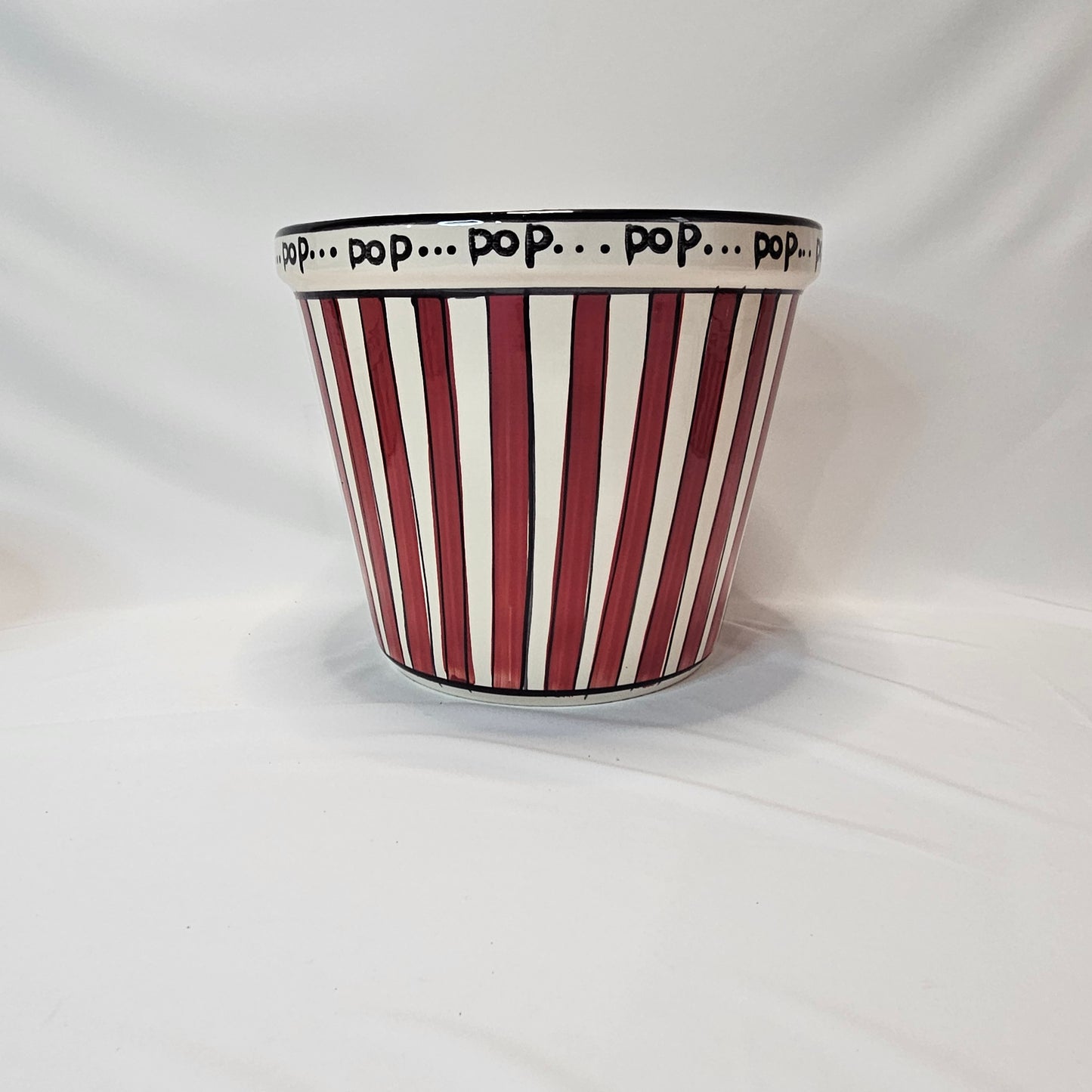 Popcorn Bowl Set, 1 large and 3 small ceramic bowls, Kitchen Prep 101, Tabletops Unlimited