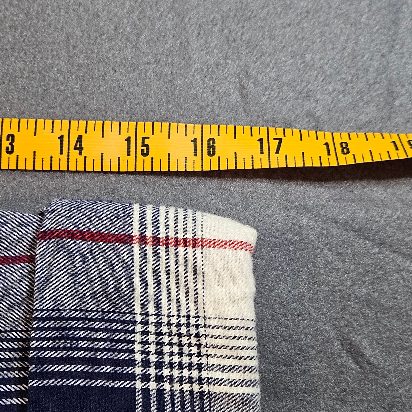 Natural Reflections blue plaid flannel long-sleeve shirt, 1X