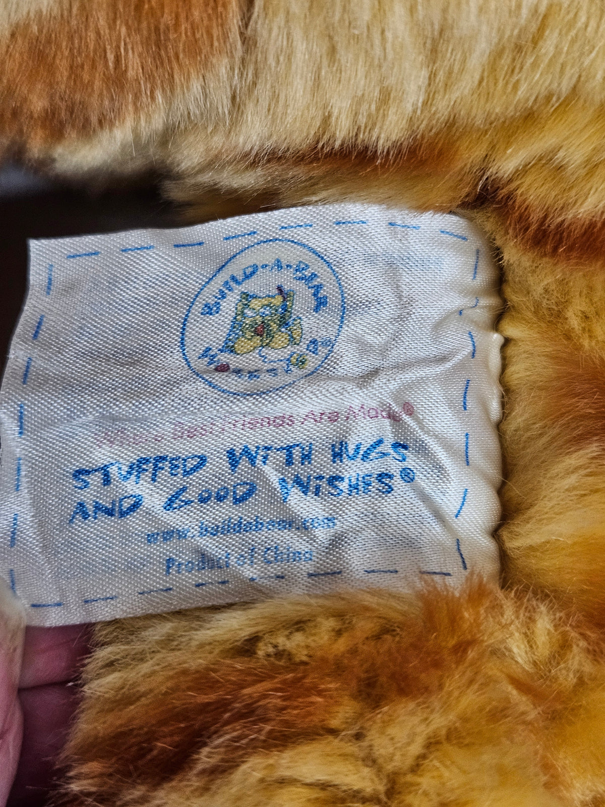 Vintage Build-A-Bear Floppy Kitty, 1998, 18 inches long