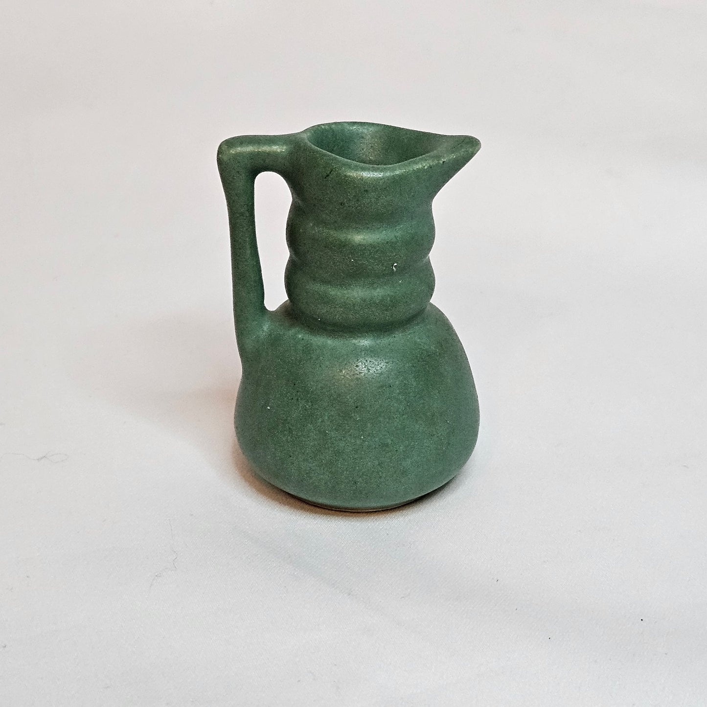 Niloak vintage miniature pitcher, 2.75 inches tall
