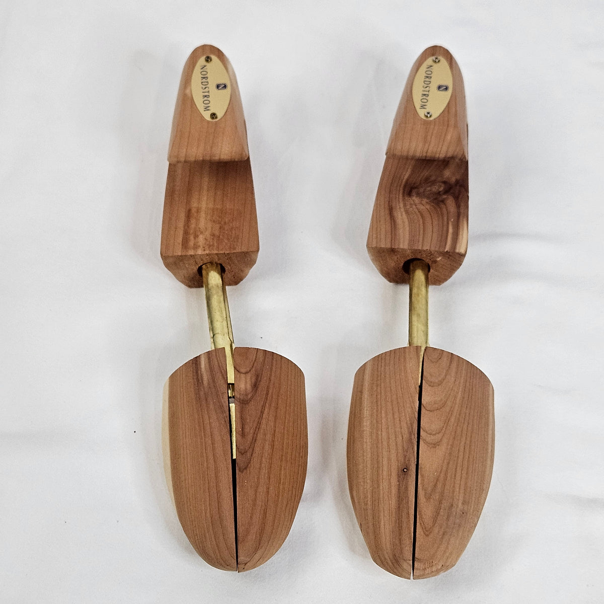 Cedar shoe trees, various sizes
