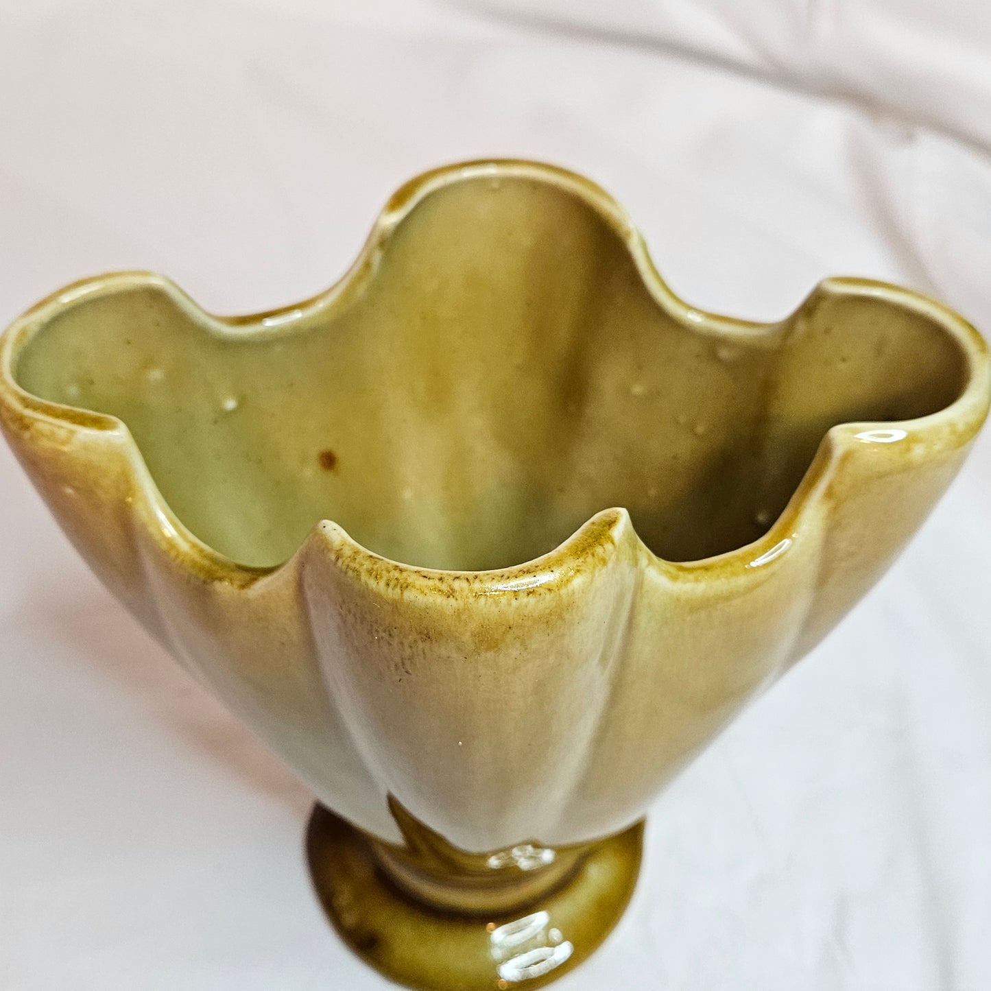 Vintage Niloak for Victory vase, made during WWII