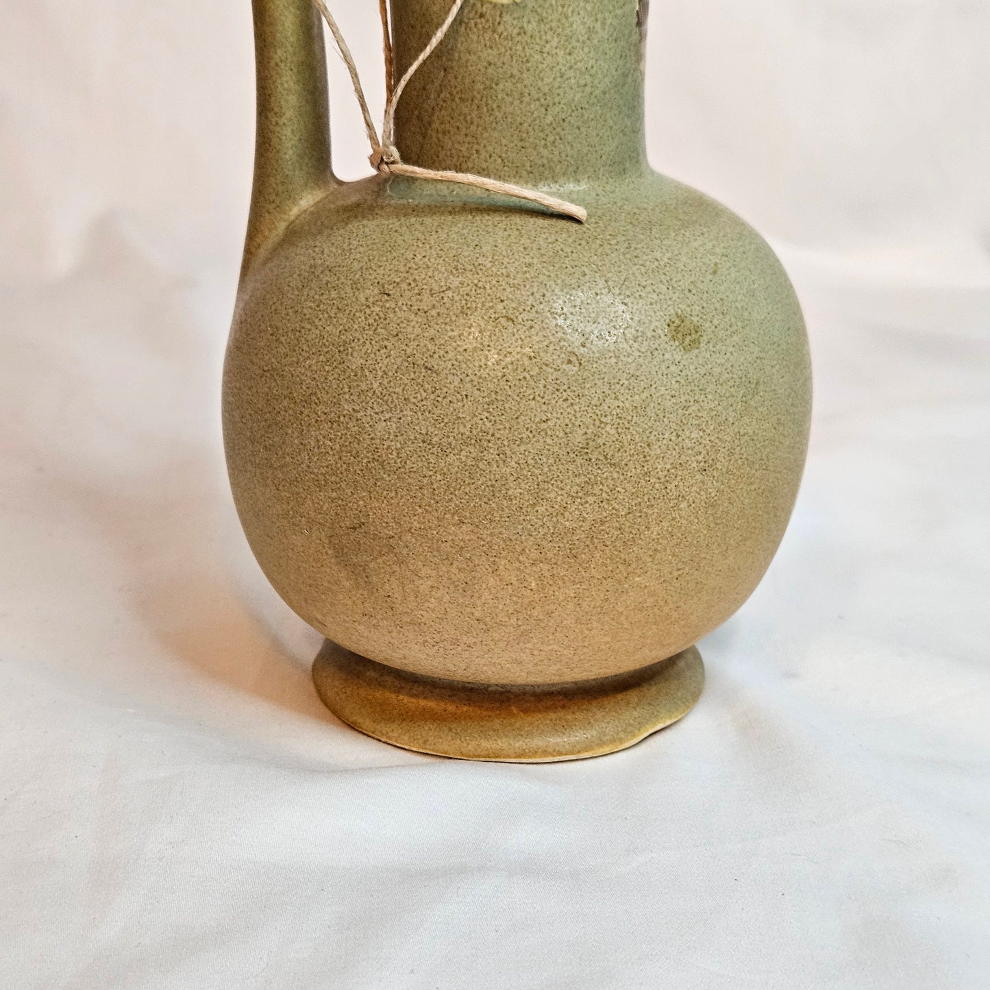 Niloak Pottery vintage Ewer vase, 9 inches tall