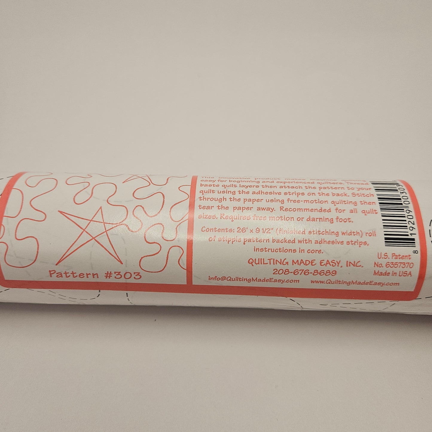 Stipples Made Easy Patterns, New, 26' x 9.5" roll