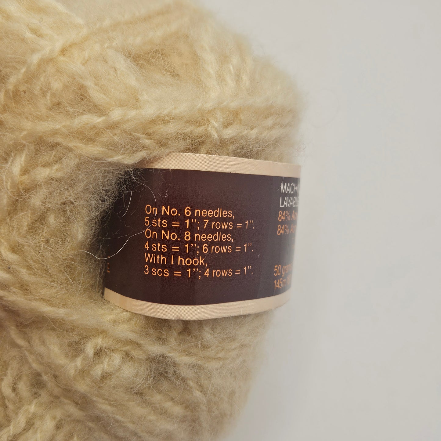 Kitten Yarn by Reynolds, Vintage, 84%Acrylic 16%Wool, 10 Skeins
