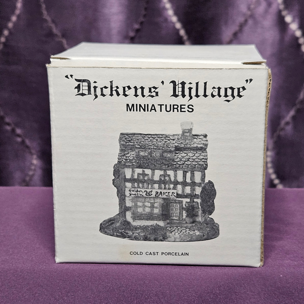 Department 56 Dickens Village Miniatures, Set of 7, 1986