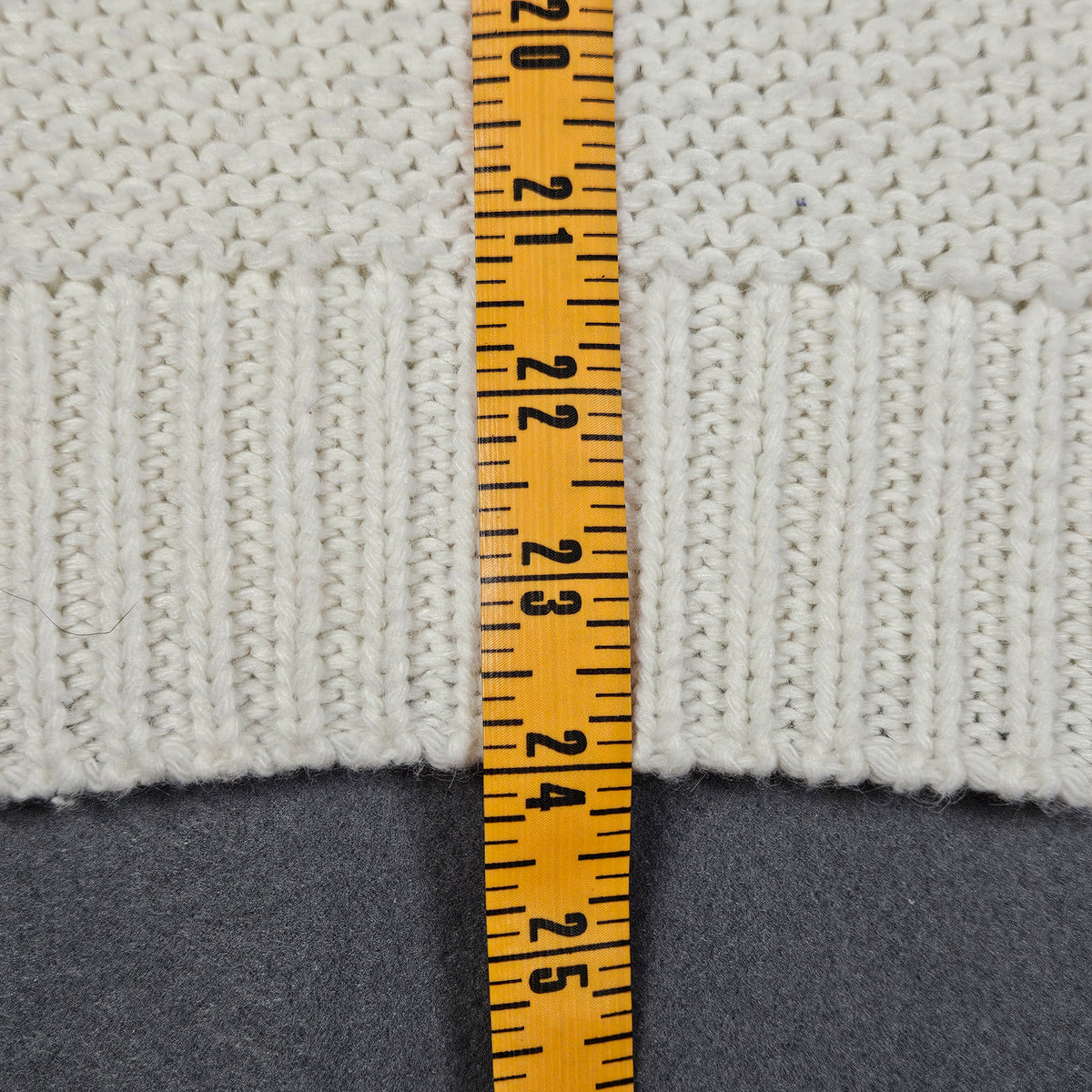 Favlux cowl neck chunky long-sleeve women's sweater, large, ivory