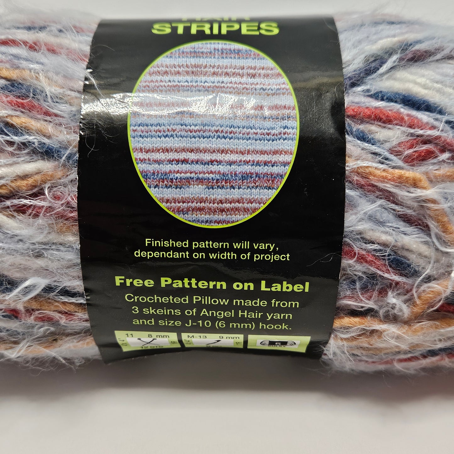 Sensations Angel Hair Stripes bulky yarn