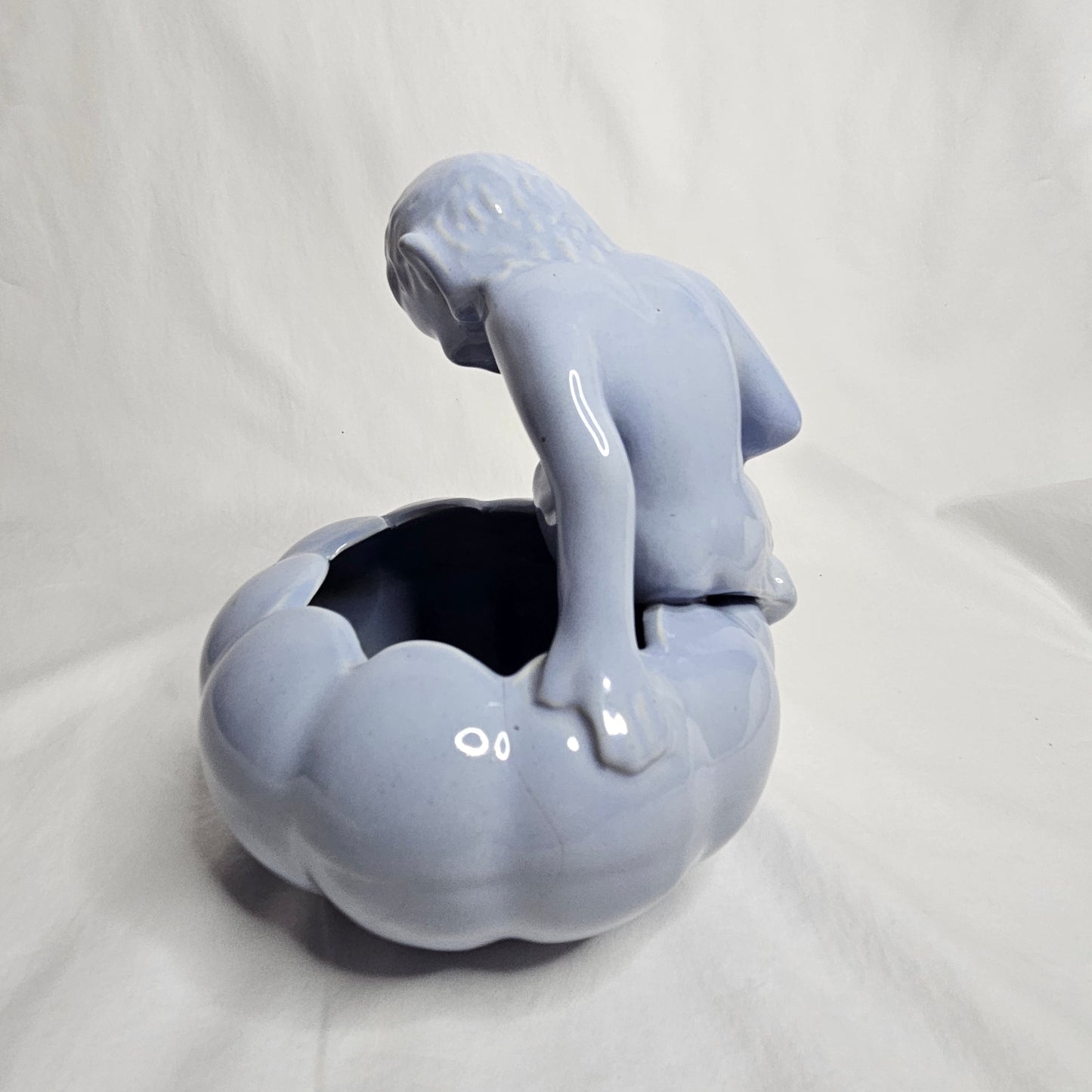 Niloak Peter Pan Bowl, Joe Alley design, Niloak low relief, early 1940s