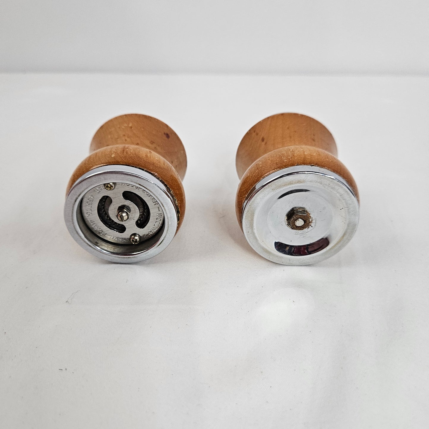 Woodpecker Woodware MCM  salt shaker and pepper mill