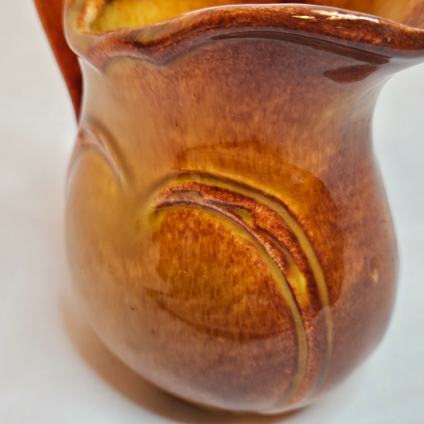 Vintage Niloak small creamer pitcher, 1940s
