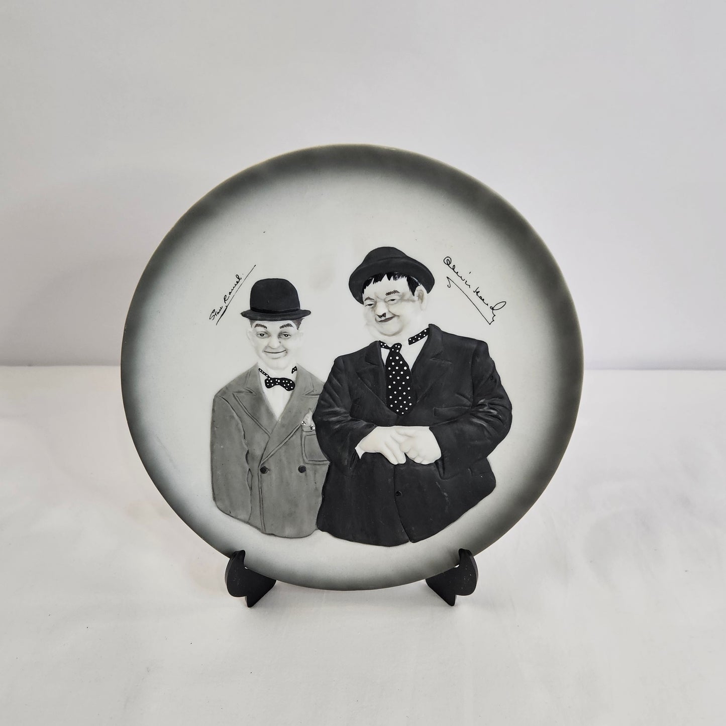 Great Entertainer Series Collector Plates, Choose from Chaplin, Fields or Laurel & Hardy