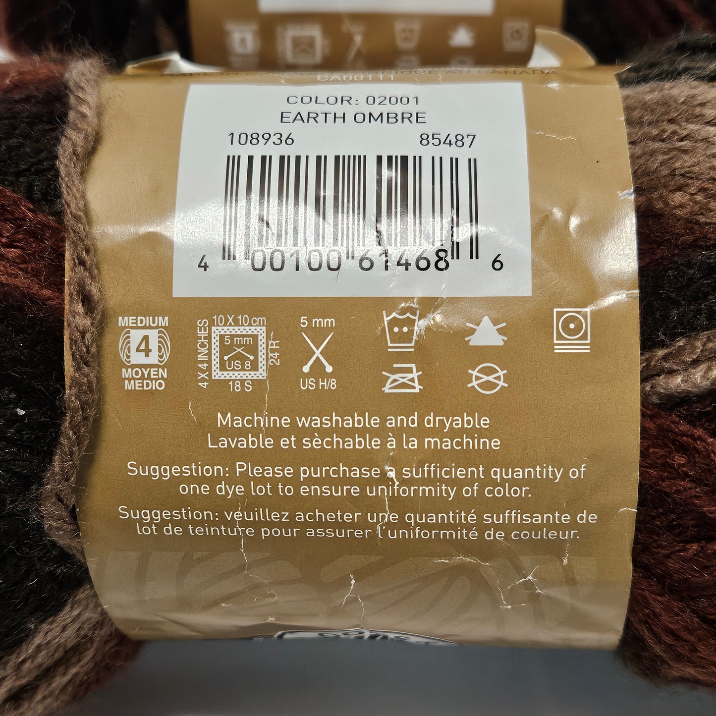 Loops & Threads Impeccable Acrylic yarn, various colors