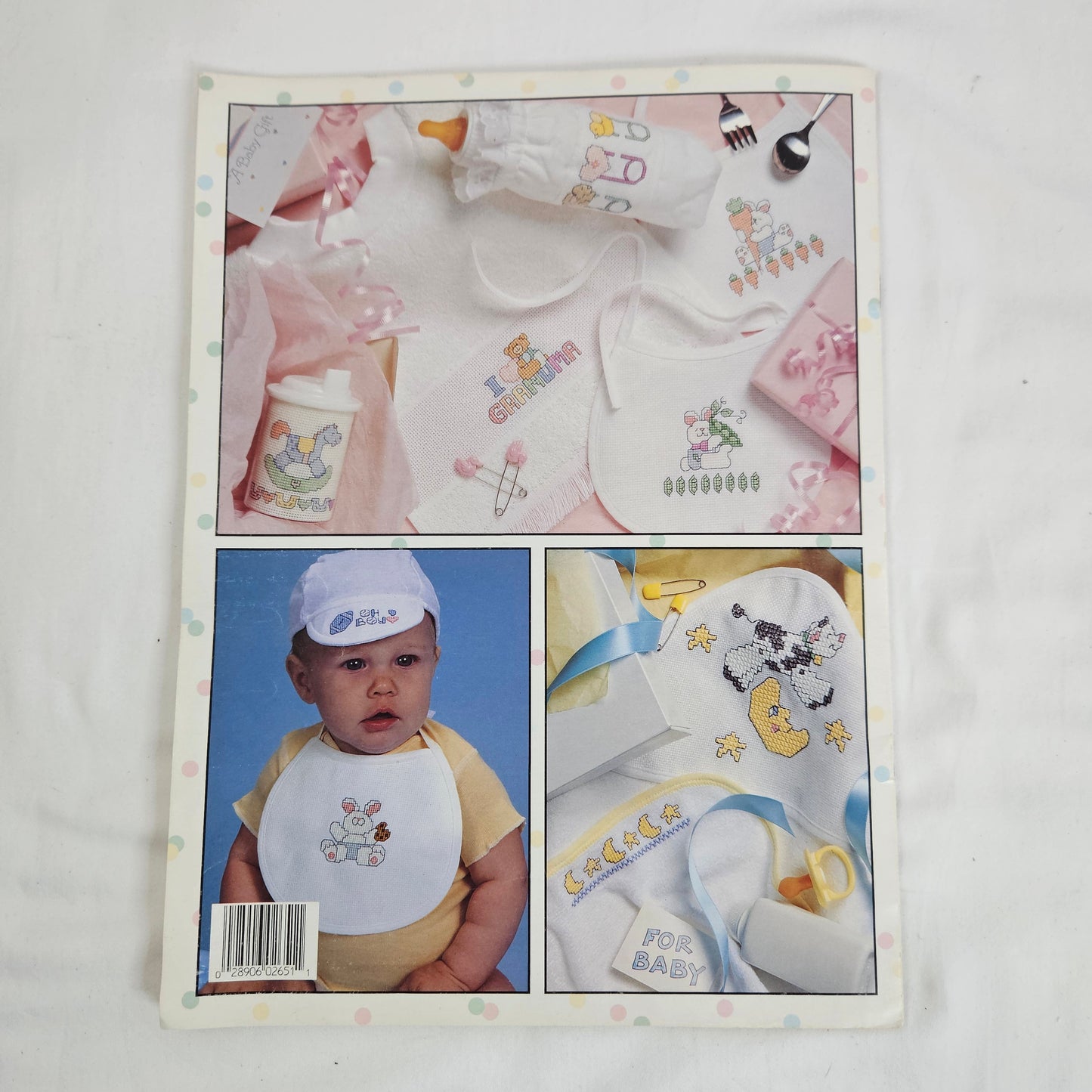 Quick Gifts for Baby, Cross stitch patterns by Linda Gillum
