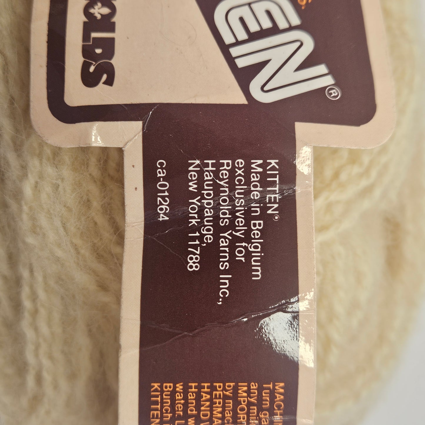Kitten Yarn by Reynolds, Vintage, 84%Acrylic 16%Wool, 10 Skeins