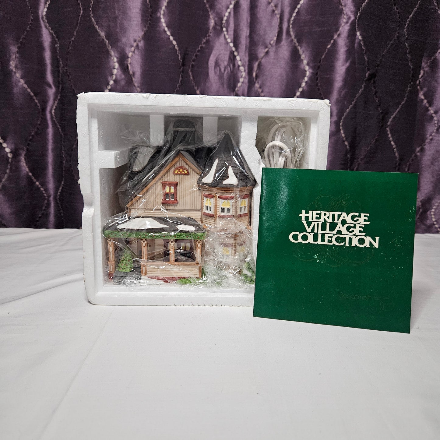 Thomas T Julian House, retired Department 56 lighted house