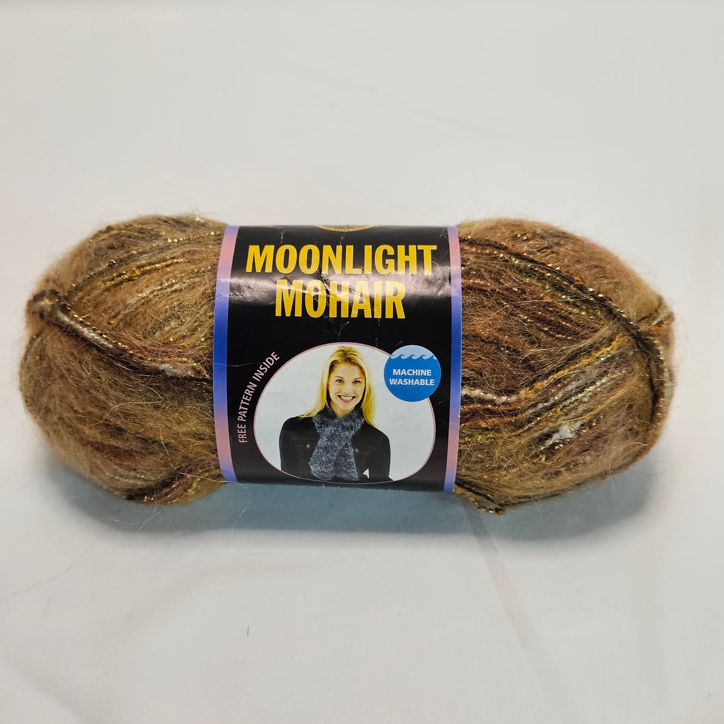 Moonlight Mohair, Lion Brand,various colors, Mohair blend yarn
