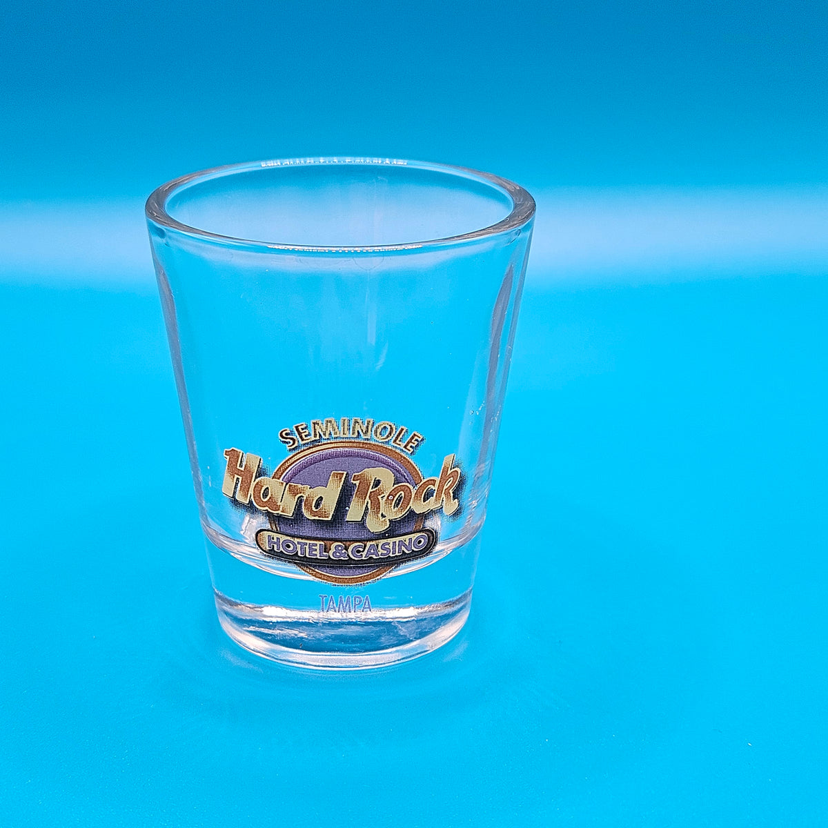 Hard Rock shot glasses, short, various cities