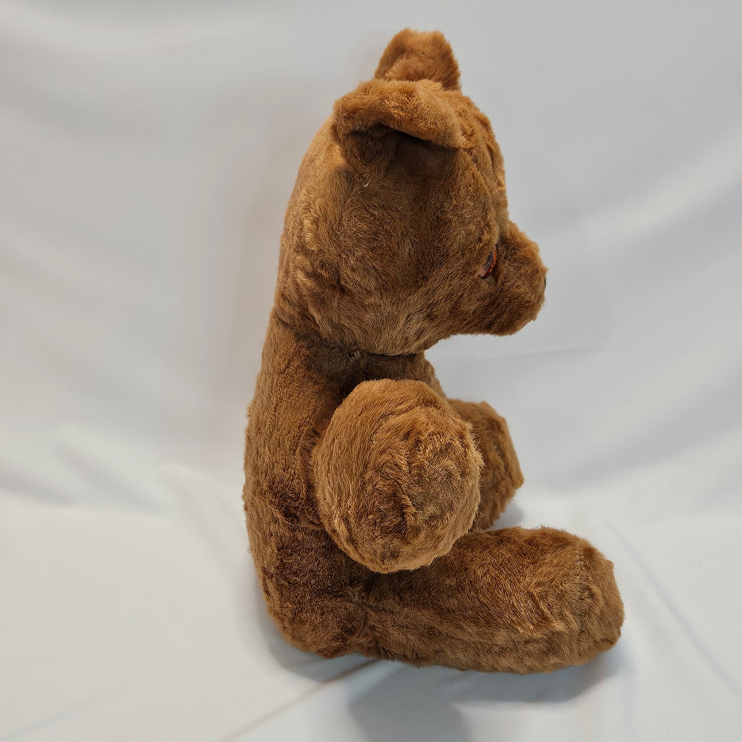 Vintage Designed by Character Brown Teddy Bear, 12 inches tall