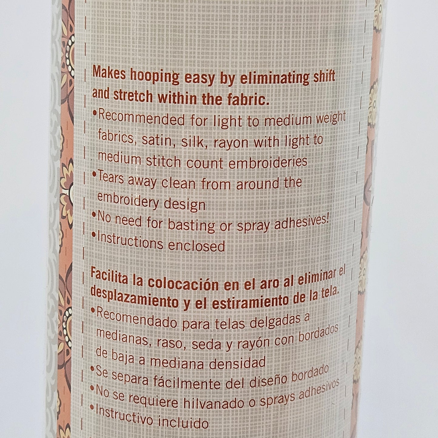 Fuse 'N Tear stabilizer by Inspira