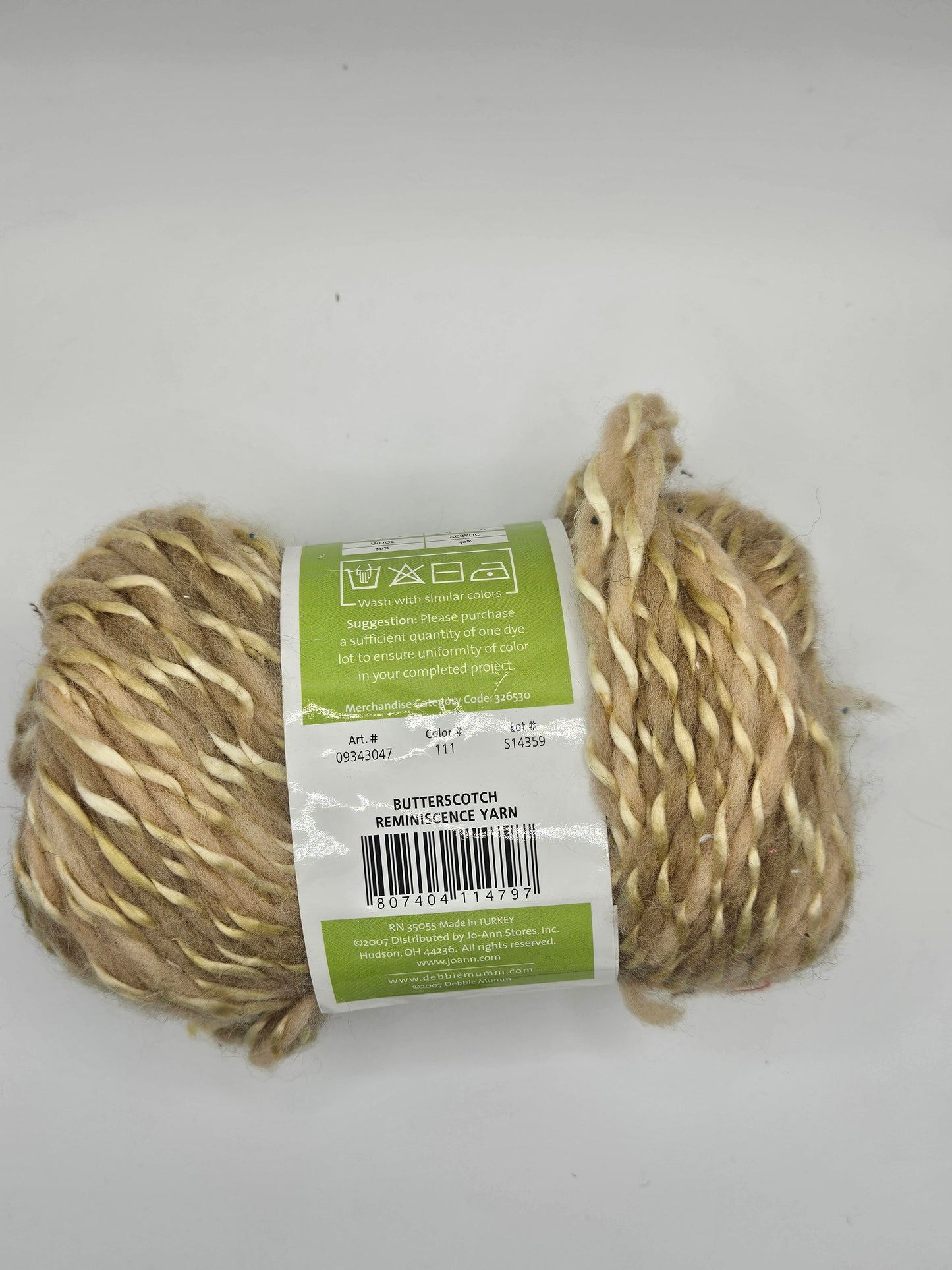 Debbie Mumm for Jo-Ann  Butterscotch  Reminiscence Yarn