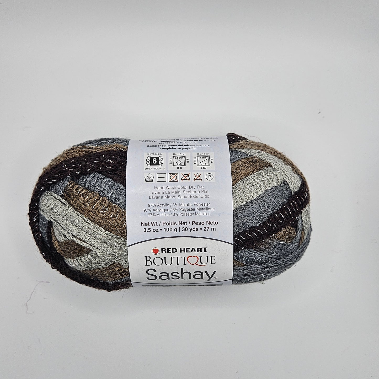 RED HEART BOUTIQUE Sashay Scarf Yarn - Super Bulky, various colors available