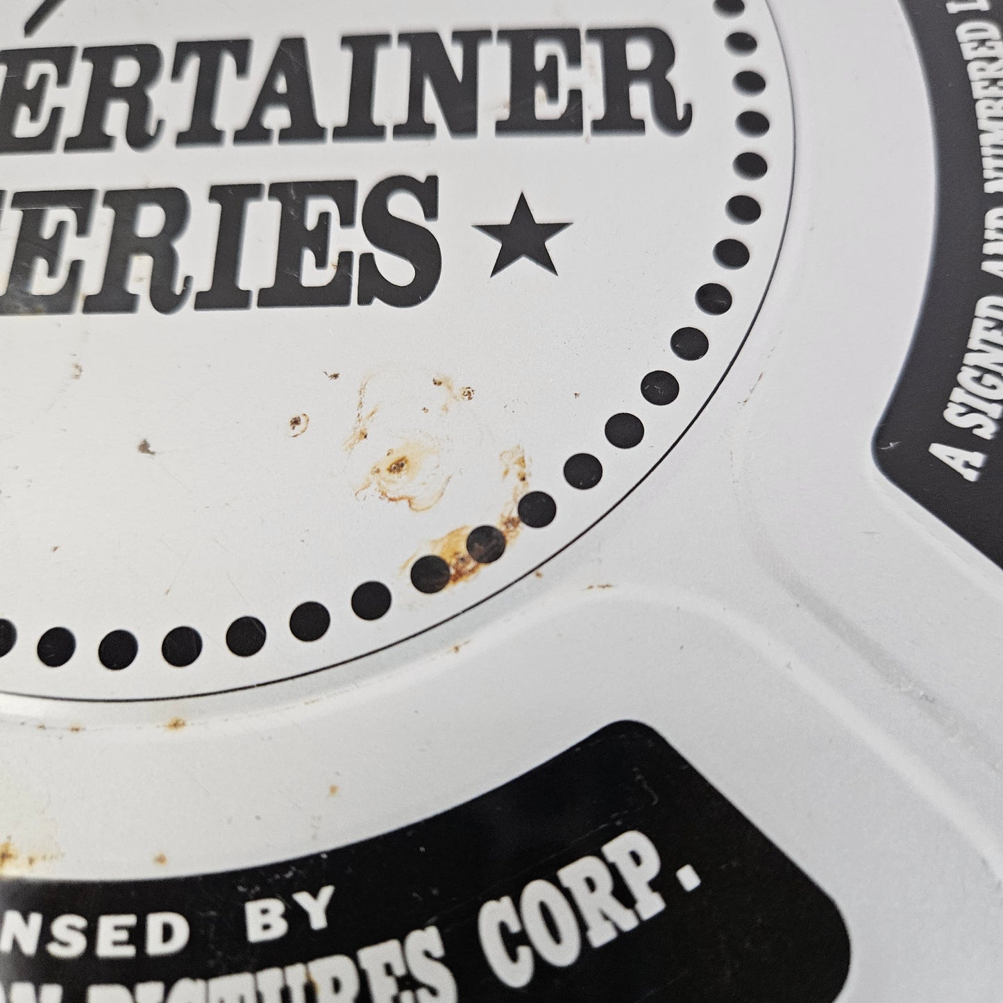 Great Entertainer Series Collector Plates, Choose from Chaplin, Fields or Laurel & Hardy