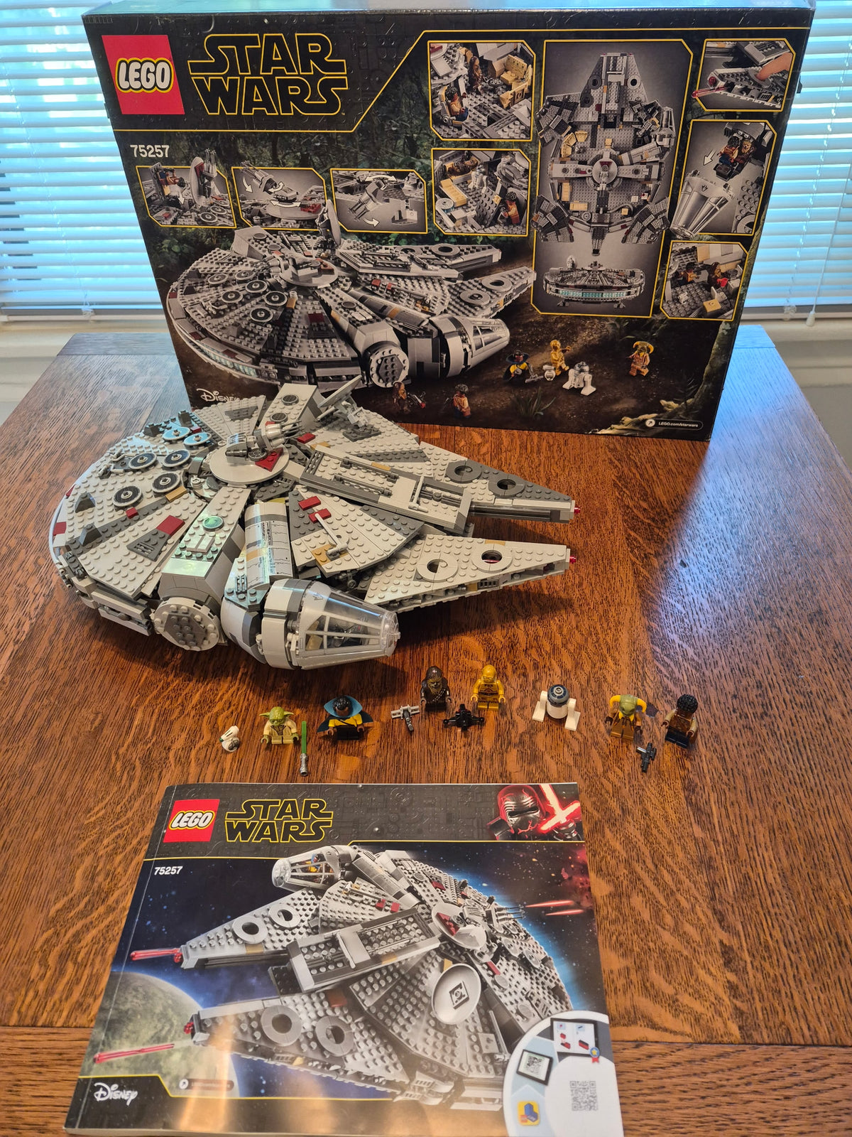 Lego Star Wars Millennium Falcon, 75257, Used, Complete
