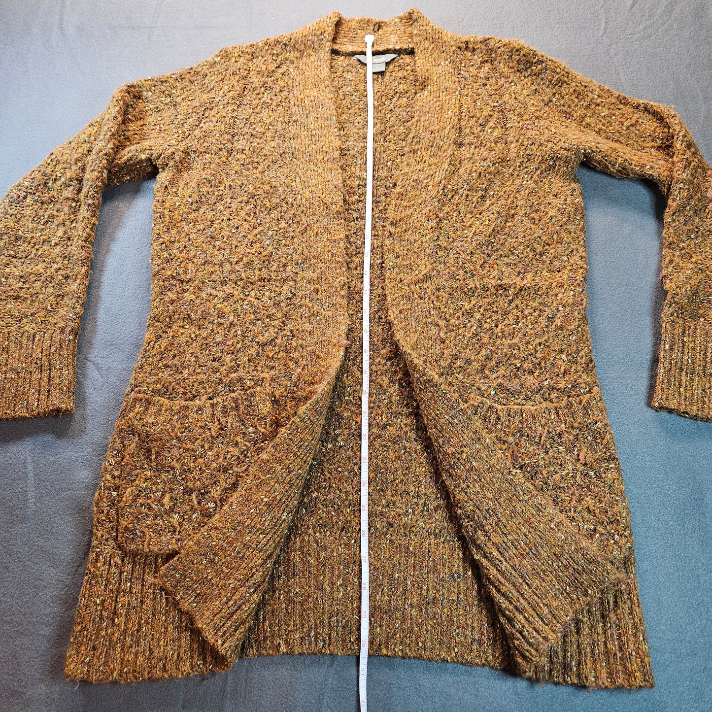 Natural Reflections cardigan with front pockets, medium