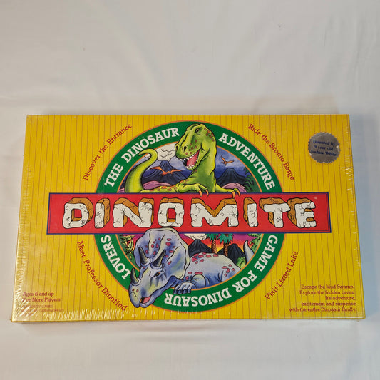 Dinomite, The Dinosaur Adventure Game for Dinosaur Lovers, 1988, sealed