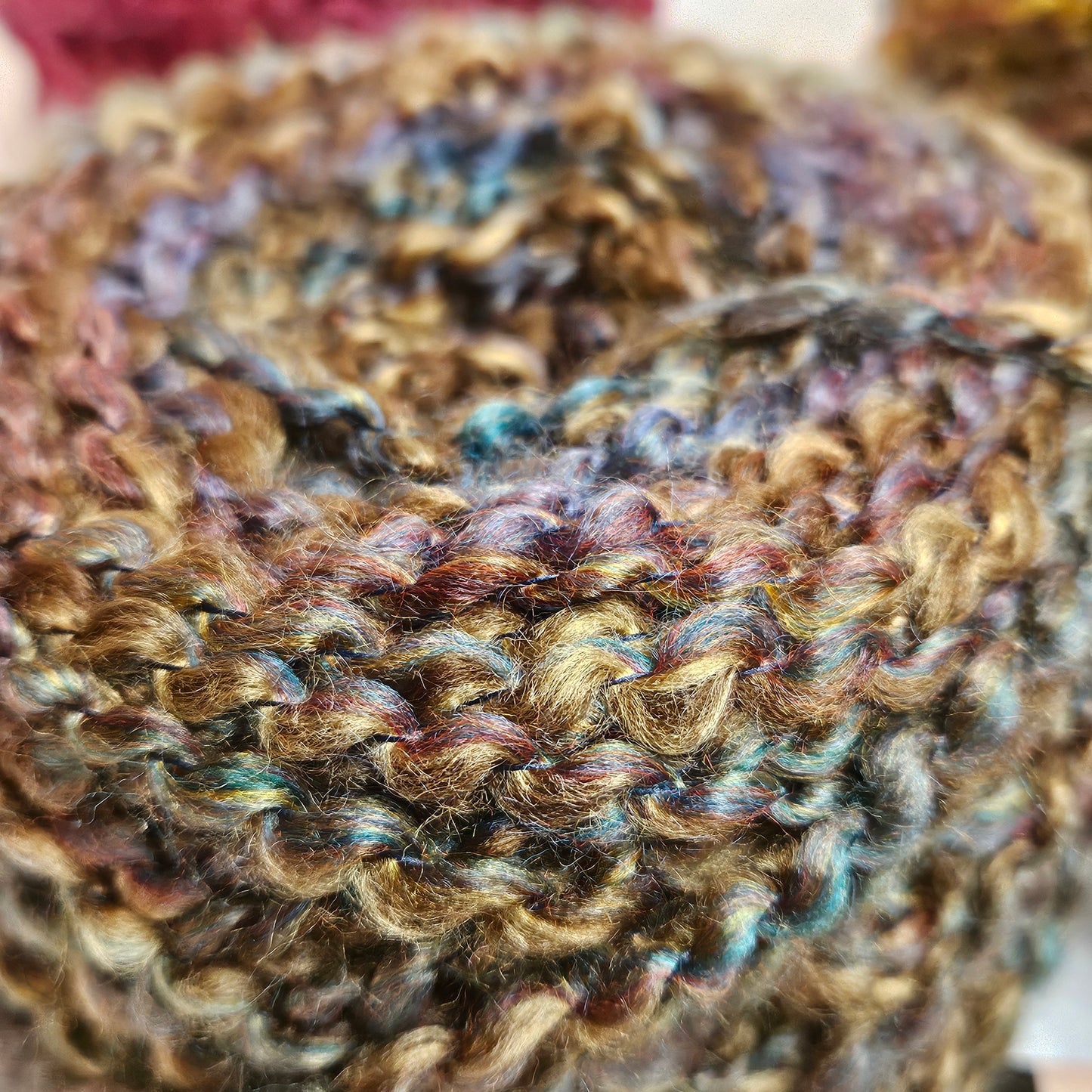 Lion Brand Homespun Yarn, 98% Acrylic, 2% Other