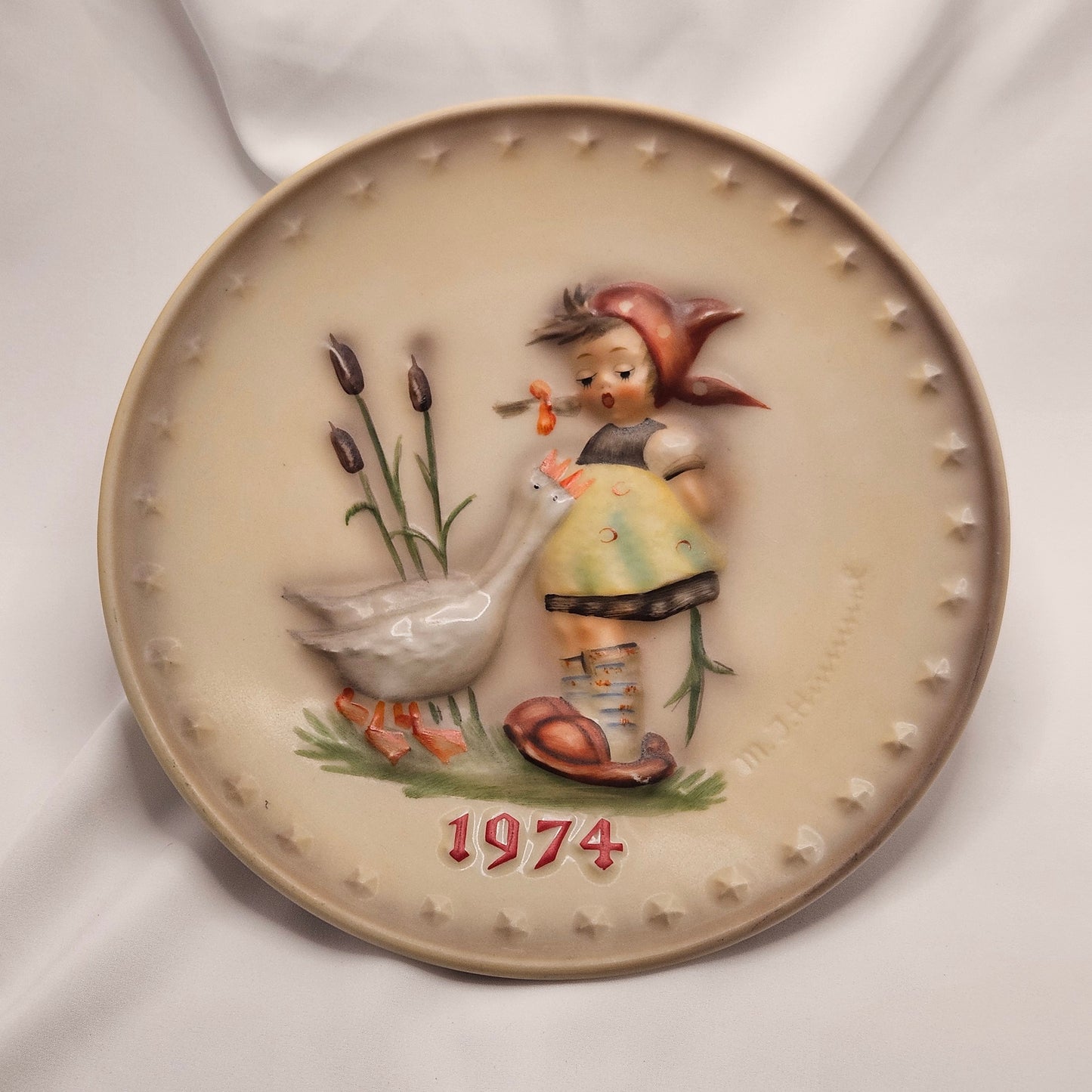 M.J. Hummel annual decorative plates, 1970s, W. Goebel, West Germany