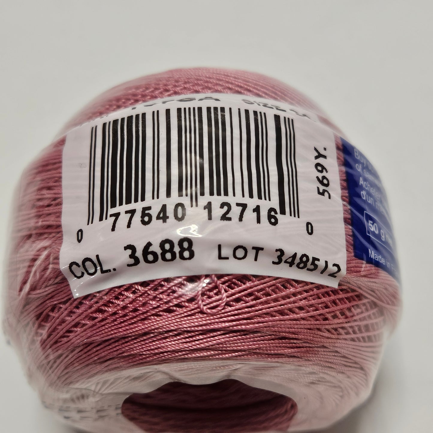 DMC Cebelia 3-cord cotton crochet thread, size 30