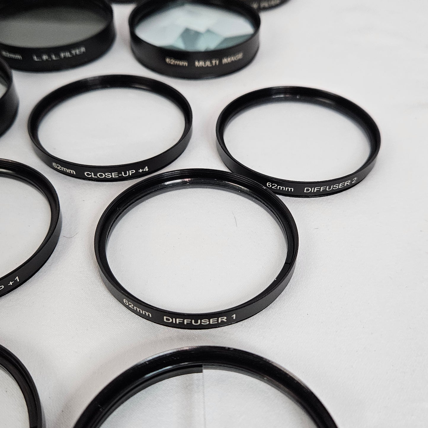 62mm Lens Filter Set, 22 filters included