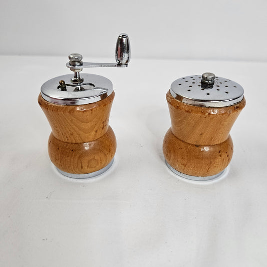 Woodpecker Woodware MCM  salt shaker and pepper mill