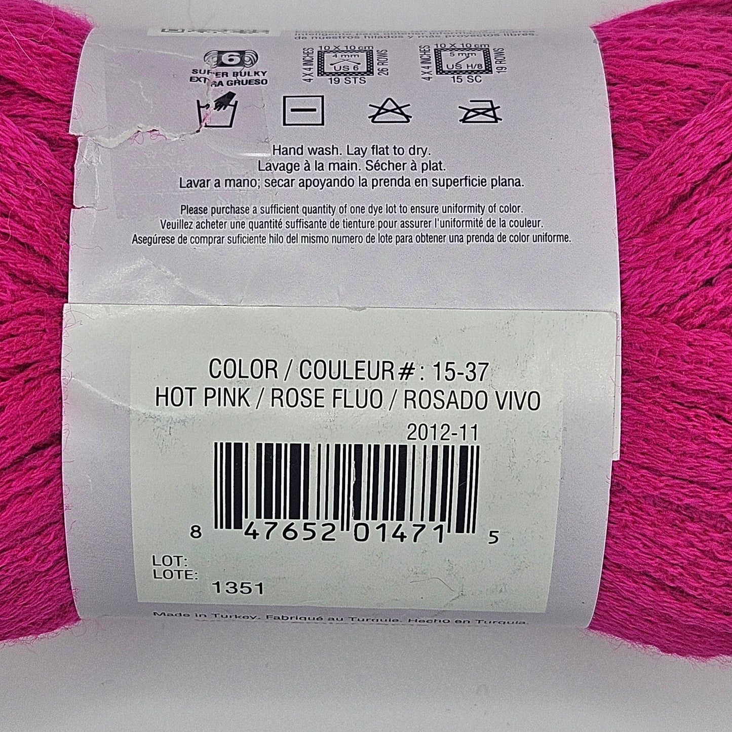 Starbella Ruffled Scarf Yarn  --  variety of colors