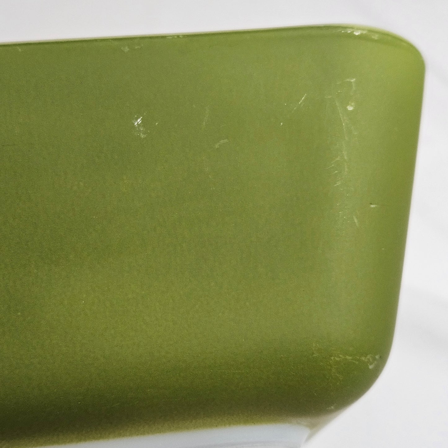Vintage Pyrex Verde rectangle 1 1/2 quart baking dish, Model 503