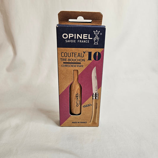 Opinel No 10 Corkscrew Knife