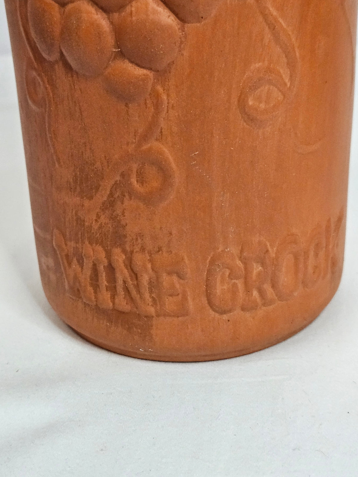 Vintage Gourmet-Topf Terracotta Wine Crock, 10 1/4 inch tall