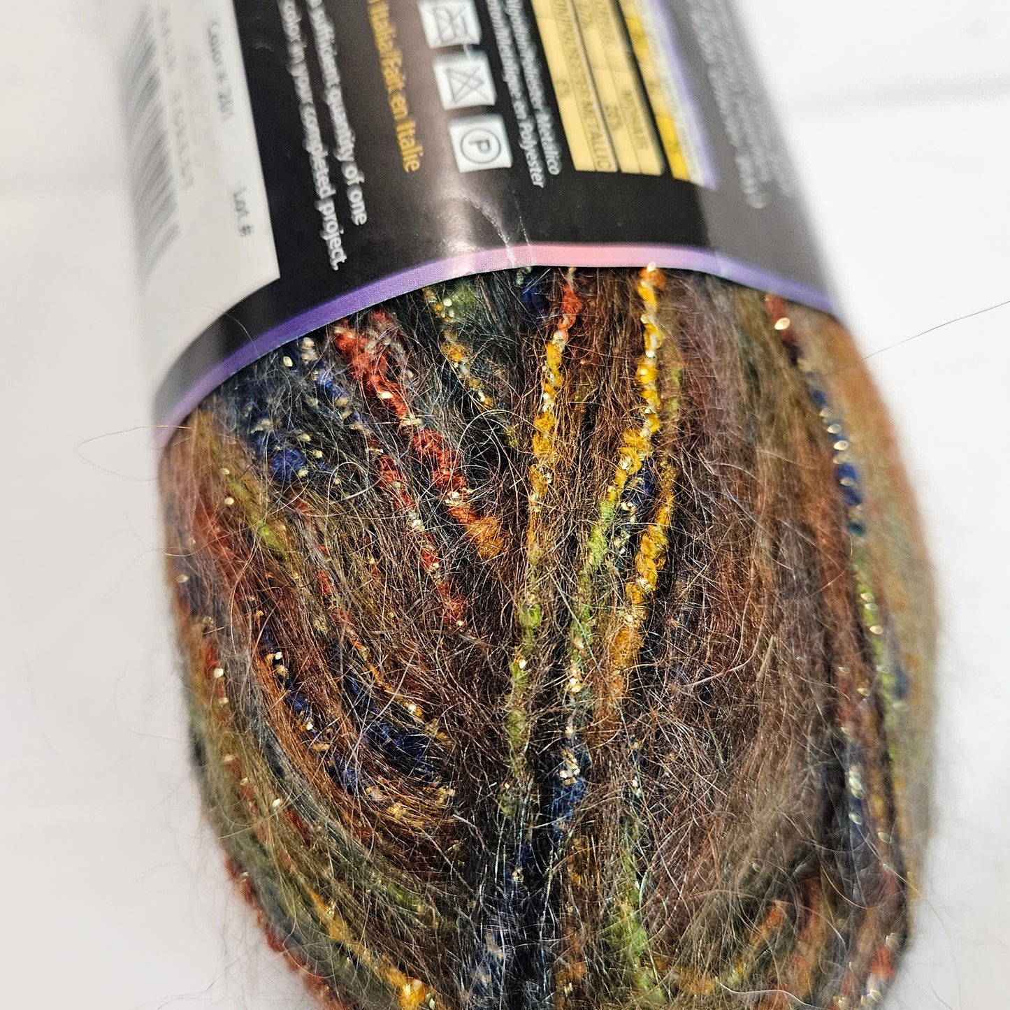 Moonlight Mohair, Lion Brand,various colors, Mohair blend yarn