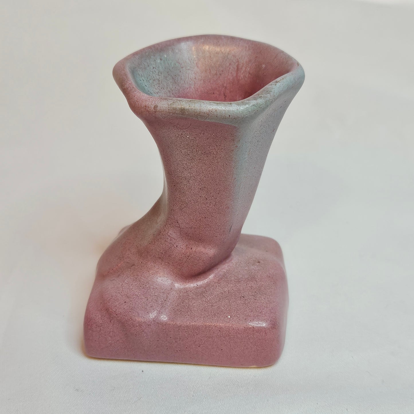 Vintage Niloak Cabinet Vase in Ozark Dawn II glaze, Alley design