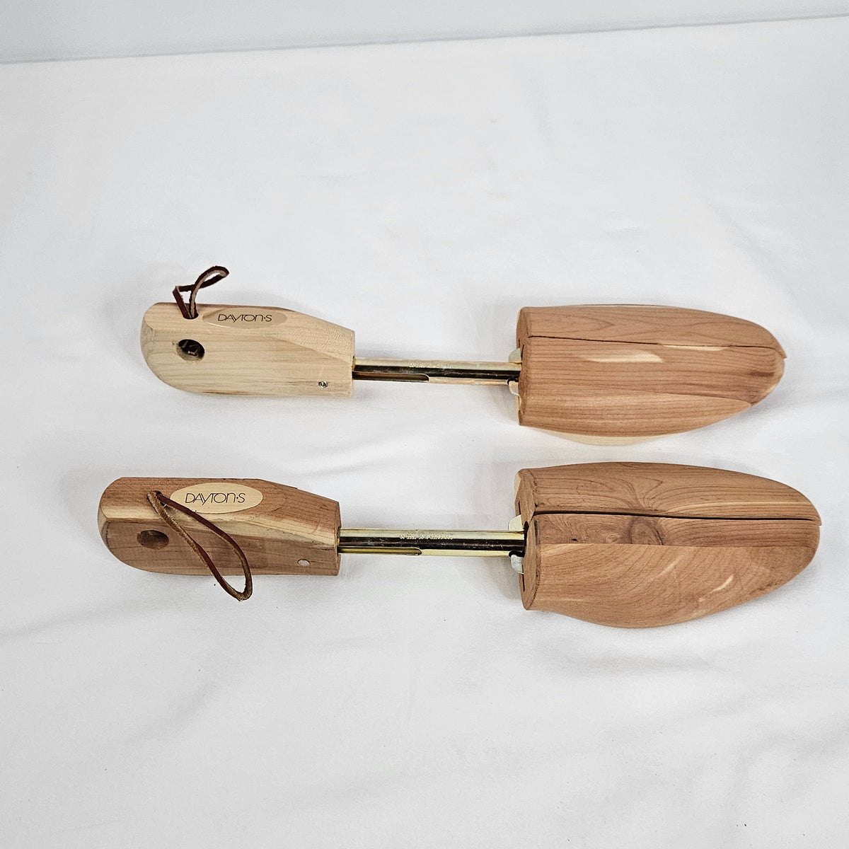 Cedar shoe trees, various sizes
