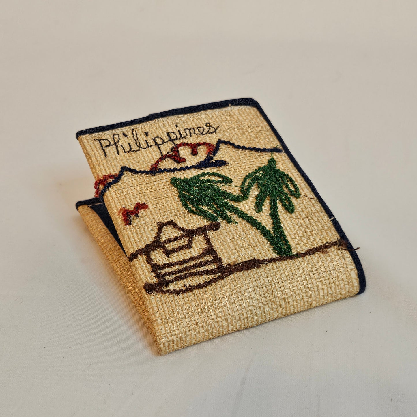 Phillipines Souvenir Wallet with palm tree and mountain decoration