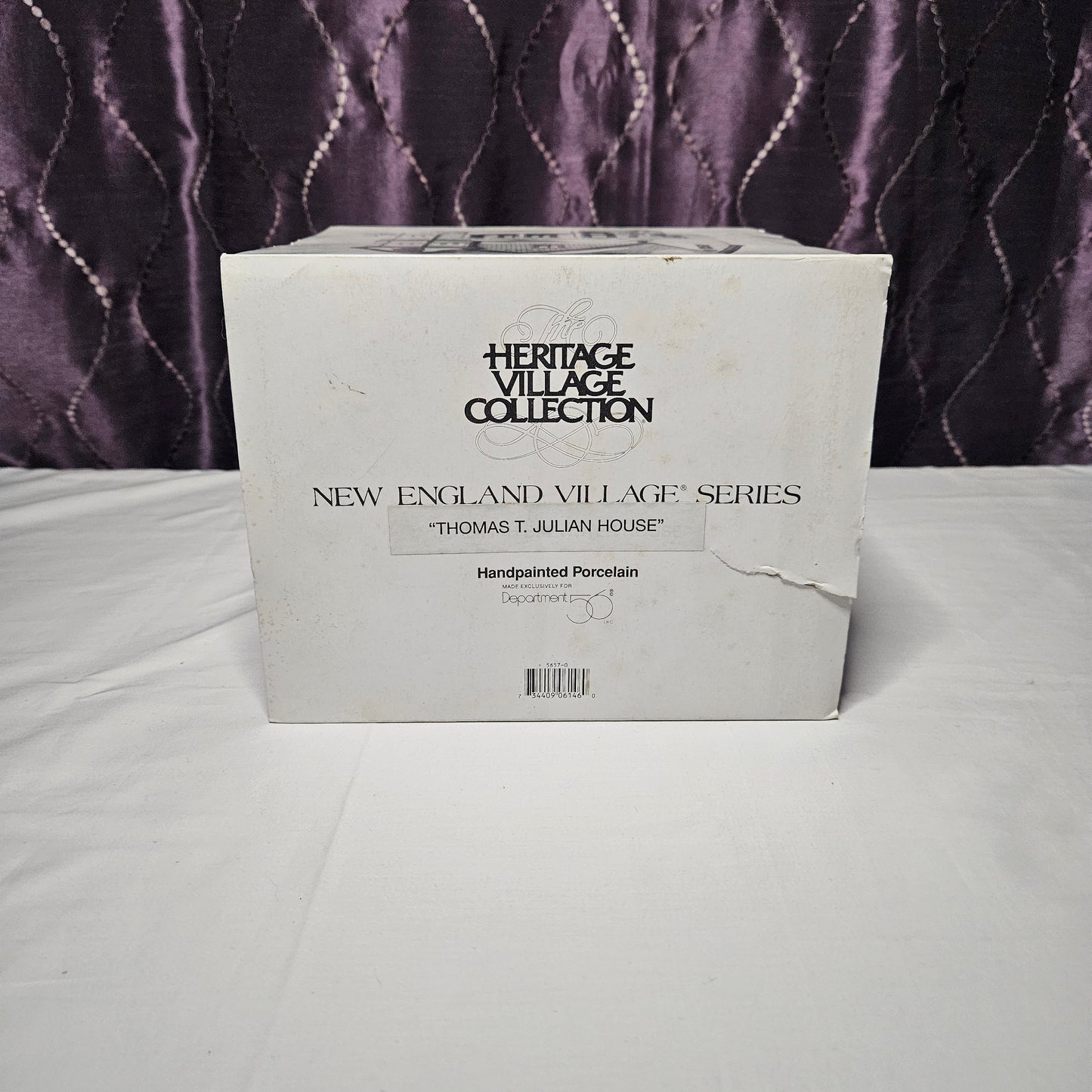 Thomas T Julian House, retired Department 56 lighted house