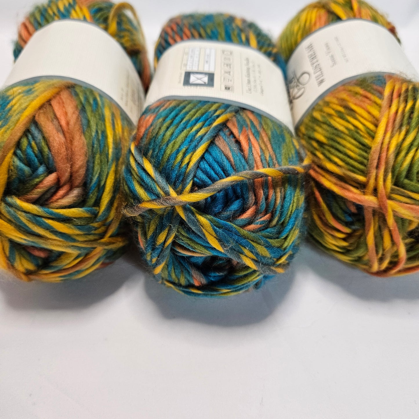 Yarn Bee Wildstreak acrylic yarn, various colors