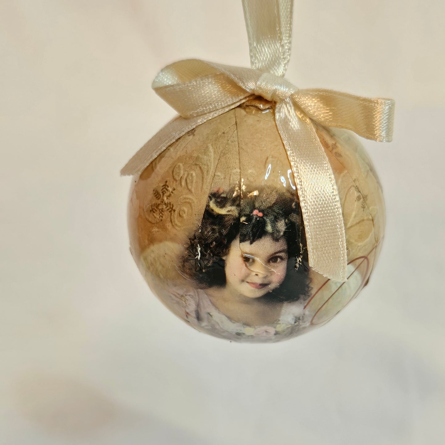 Vintage Kathleen Francour Ornaments, set of 6 ornaments in original box