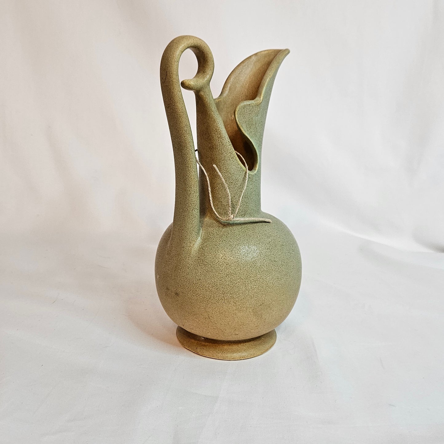 Niloak Pottery vintage Ewer vase, 9 inches tall