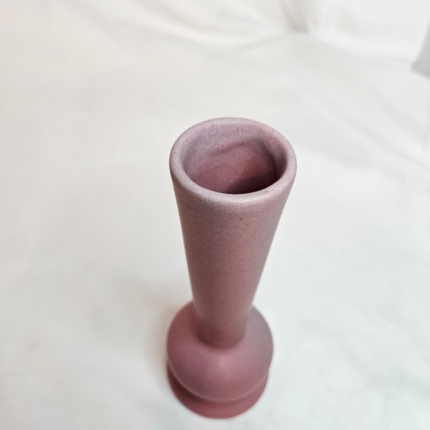Niloak Potteries vintage bud vase, Ozark Dawn II, 7.25 inches tall