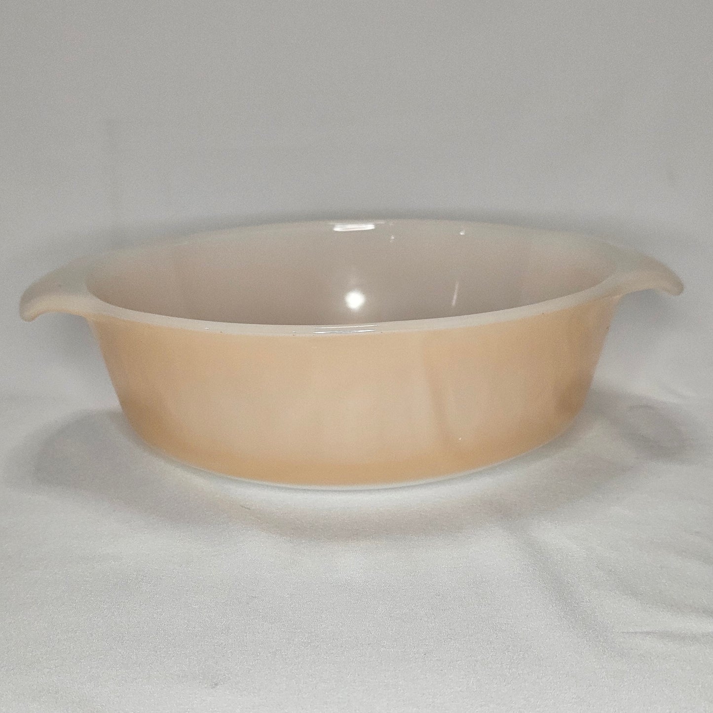 Anchor Hocking Fire King peach luster dish, 1 qt. #436